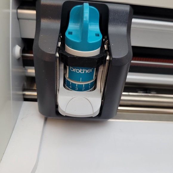 Brother Scan N Cut CM100 Red White With Extras Mats Pens Blades READ DESCRIPTION - Picture 13 of 16